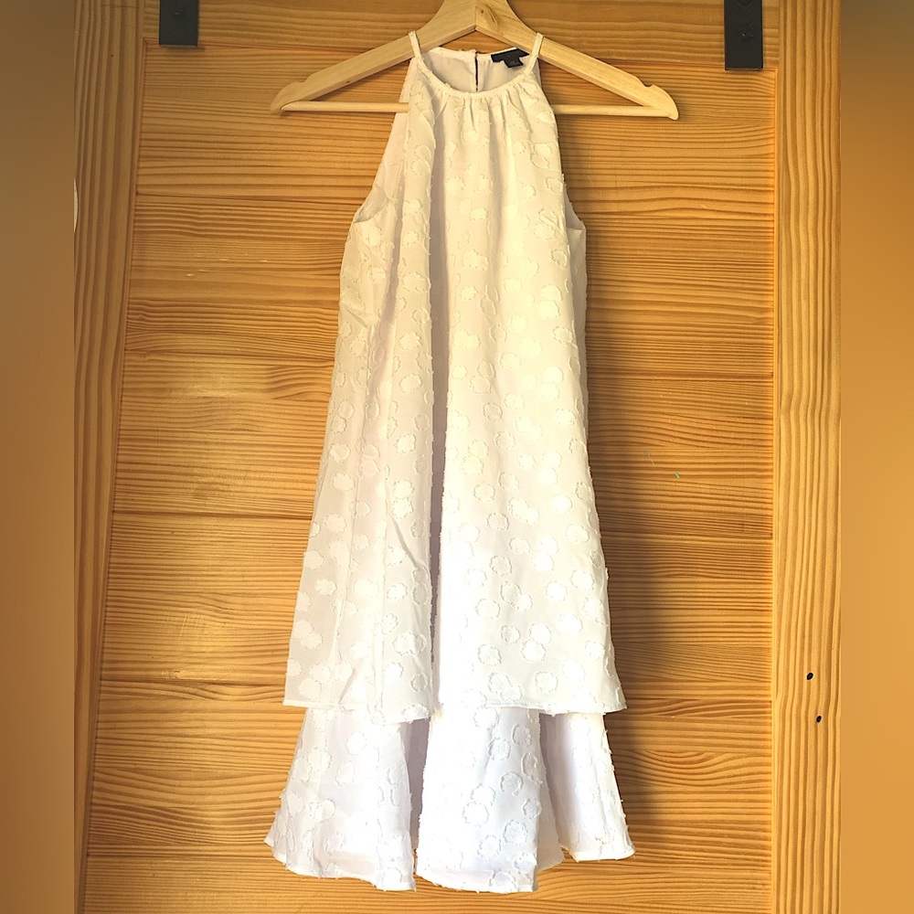 Ann Taylor 00 petite double layer dress